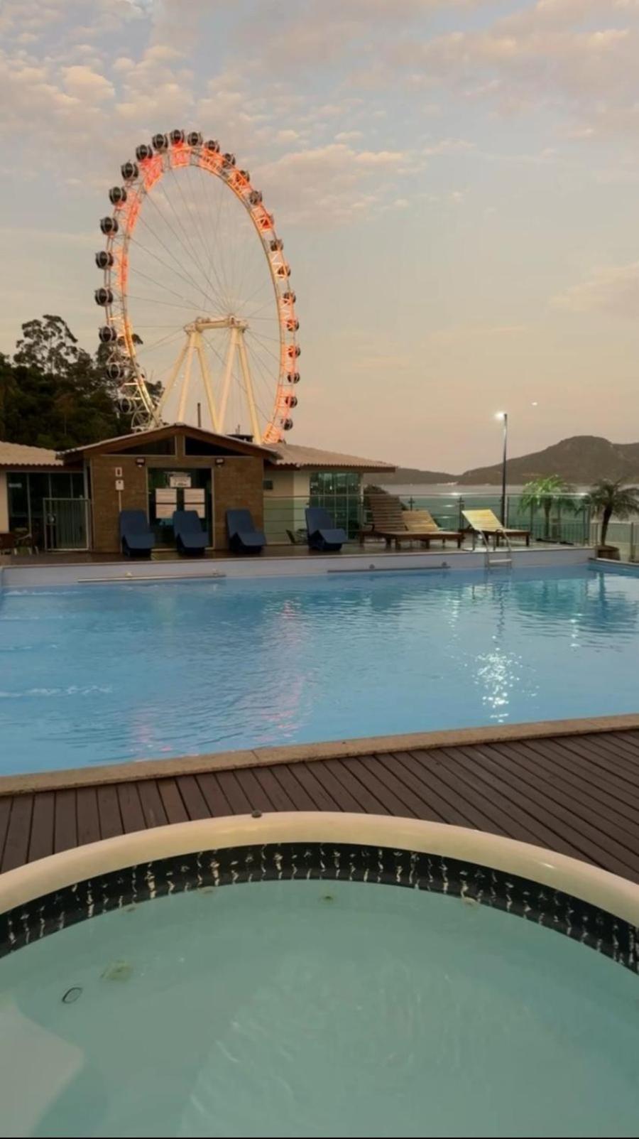 Piscina Frente Mar - Loft Dubai - Roda Gigante - Paradisiaco - Mar Balneario Camboriu